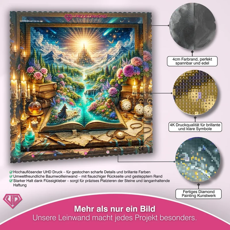 5D Diamond Painting – Amara hinter den Dornen