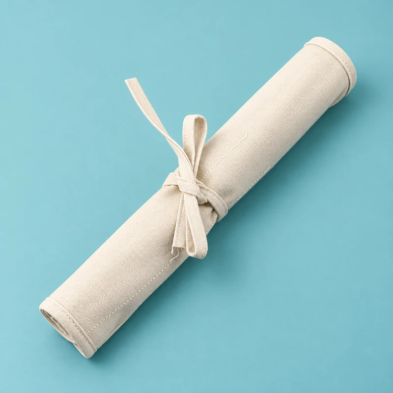 Aufrollbare Pinseltasche