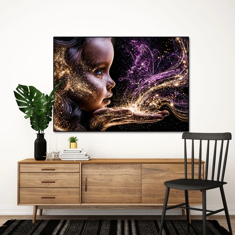 5D Diamond Painting – Berührung des Schmetterlingszaubers