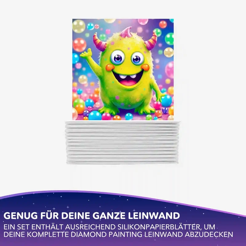 Silikonpapier-Set - Moni´s Live - Seppel - 10x10cm