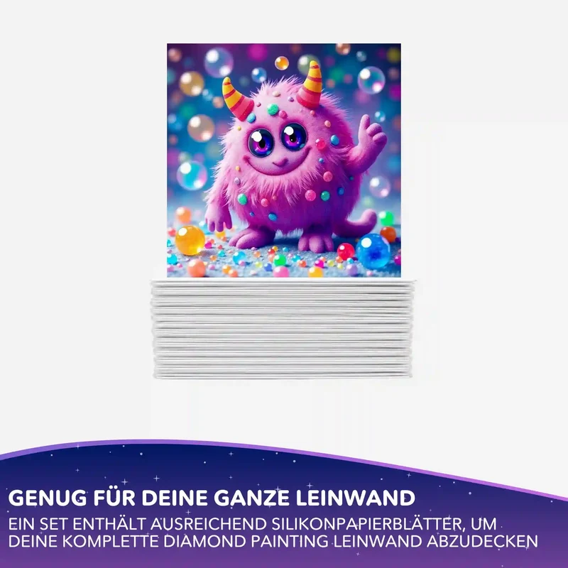 Silikonpapier-Set - Moni´s Live - Rolli - 10x10cm