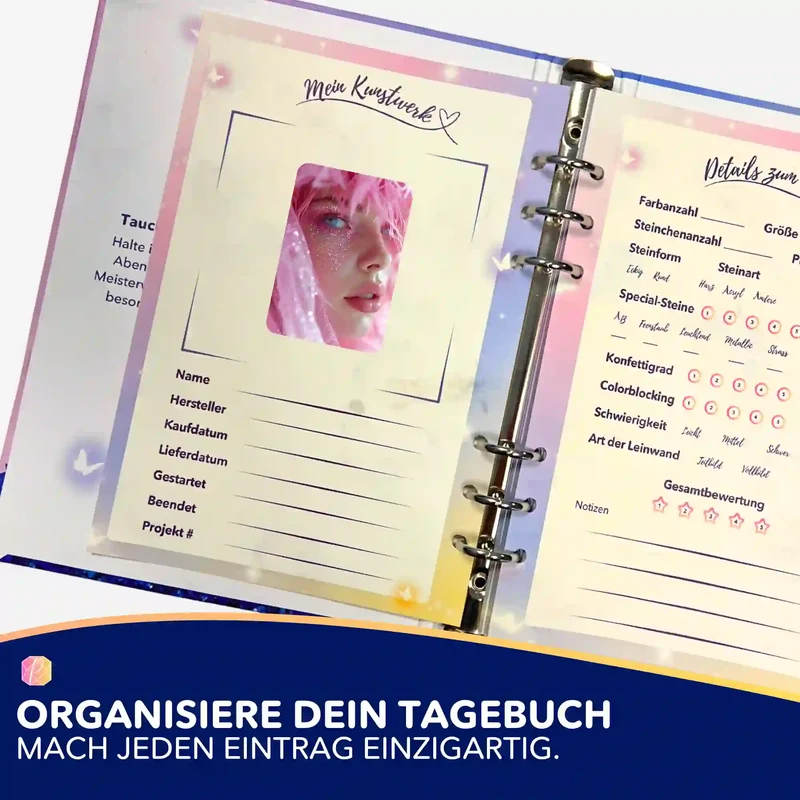 Aufkleber 5er-Set - Moni´s Special - Pink Dream