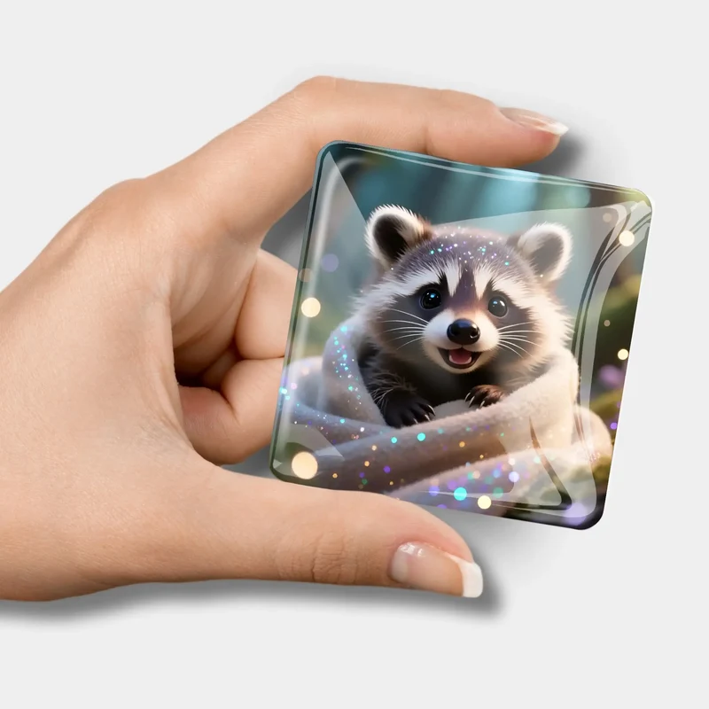 Cover Minder - Waschbär Relaxo