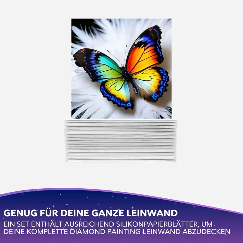 Silikonpapier-Set - Moni´s Live - Federleicht - 10x10cm