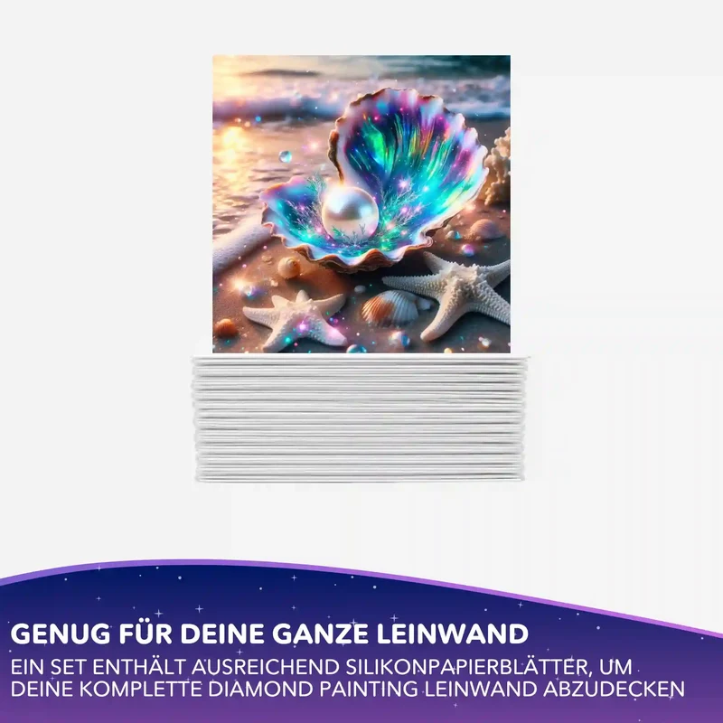 Silikonpapier-Set - Innerer Schatz - 10x10cm