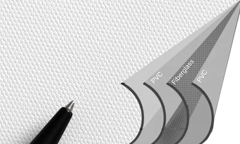MaxWhite FG (Glasfaser) – Materialmuster (DIN A4)