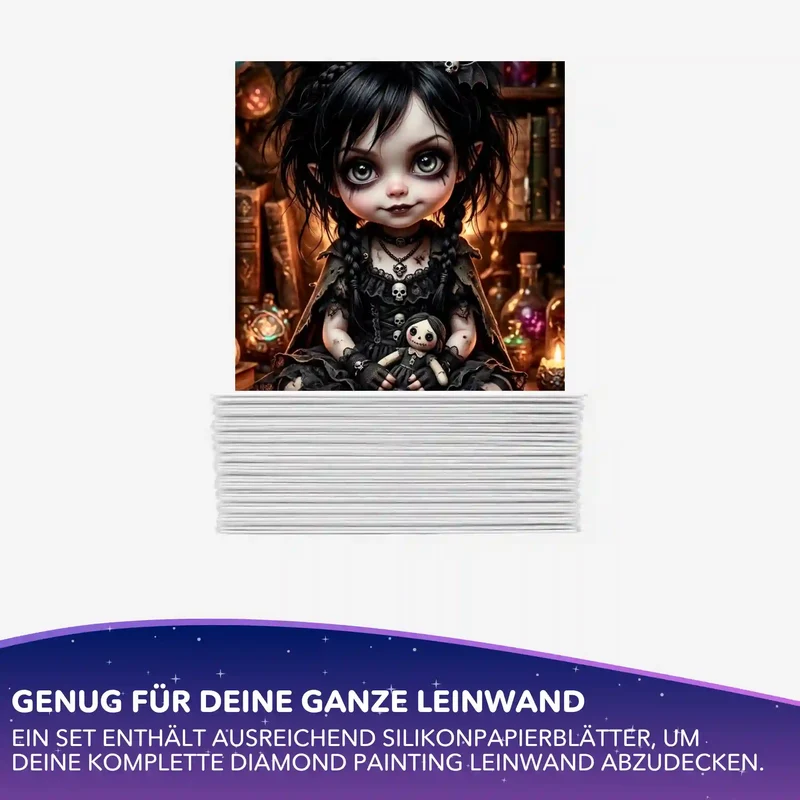 Silikonpapier-Set - Moni´s Live - Little Mistelchen - 10x10cm