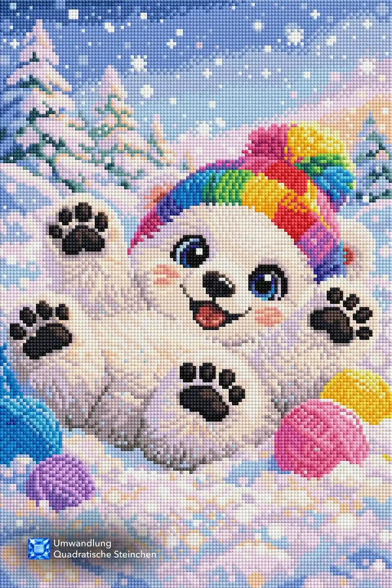 Diamond Painting - Winterfreude