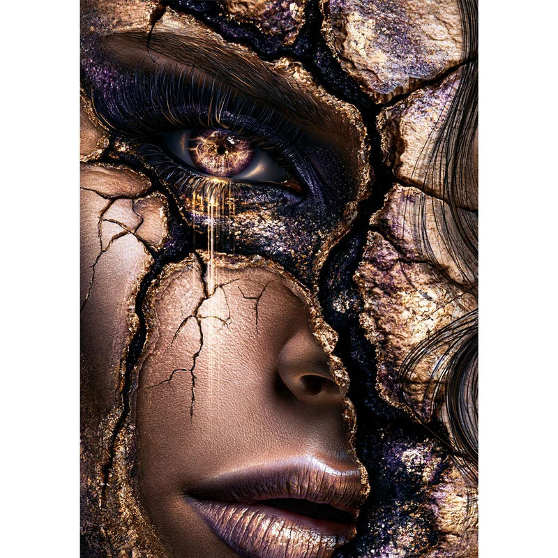 5D Diamond Painting – Amara – Goldene Seele