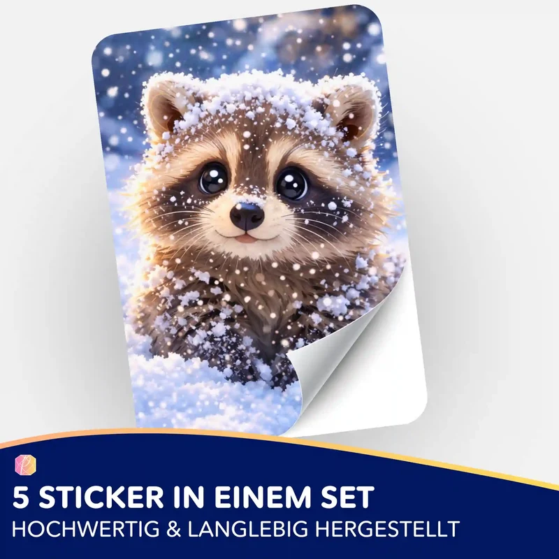 Aufkleber 5er-Set - Nivali