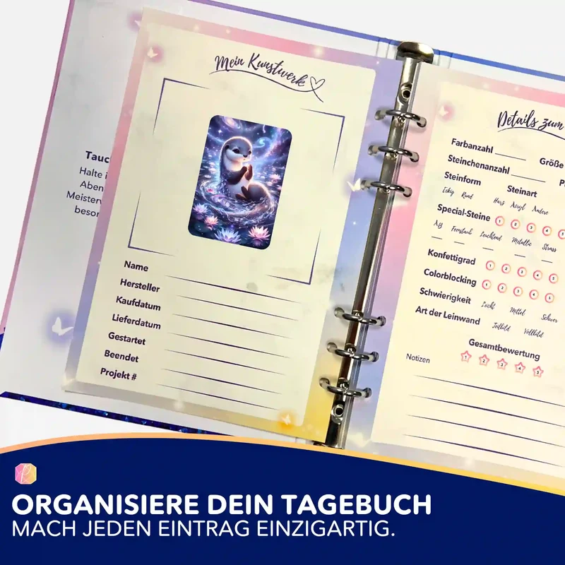 Aufkleber 5er-Set - Hüterin der Sterne