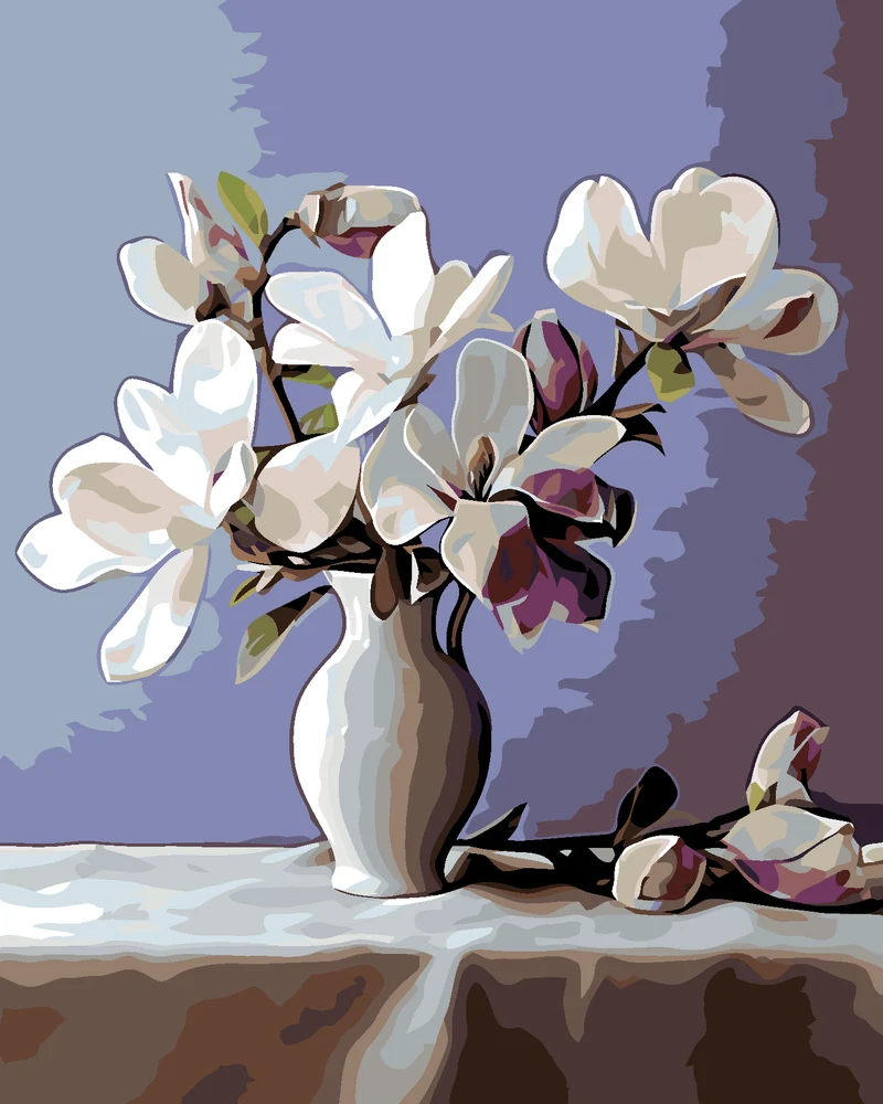 Diamond painting - MAGNOLIE 6