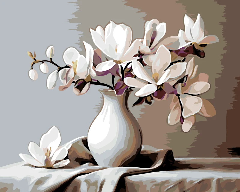 Diamond painting - MAGNOLIE 5
