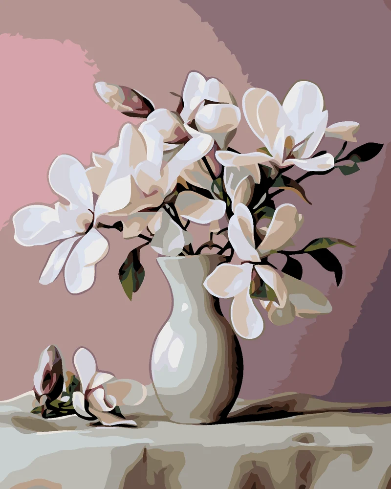 Diamond painting - MAGNOLIE 7