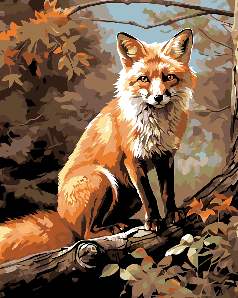 Diamond painting - FUCHS 2