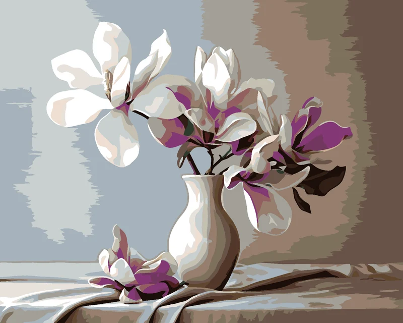 Diamond painting - MAGNOLIE 4