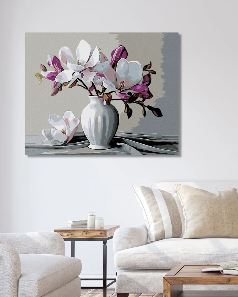 Diamond painting - MAGNOLIE