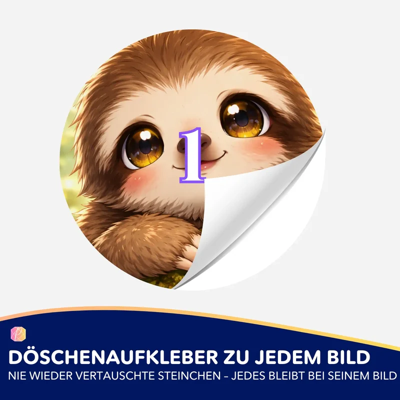 Döschenaufkleber - Moari