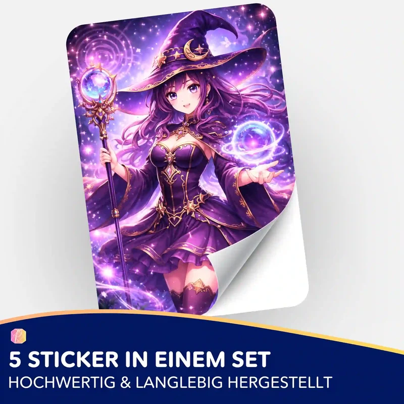 Aufkleber 5er-Set - Celestara