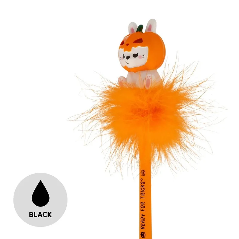 Leuchtender Kugelschreiber - Pumpkin Bunny - Writing is Magic