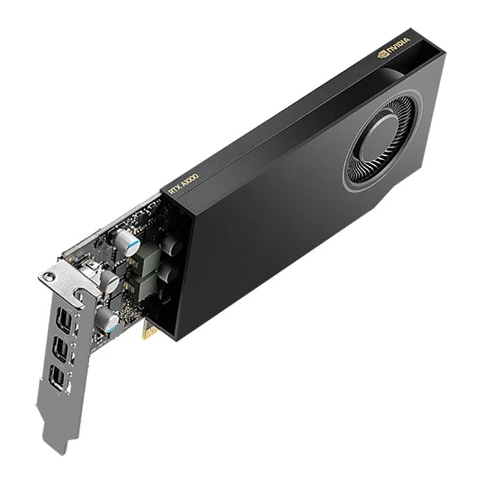 8GB PNY NVIDIA RTX A1000, Ampere, 2304 CUDA, 72 Tensor, 18 RT, GDDR6, PCIe 4.0(x8), 4x mDP 1.4a, OEM
