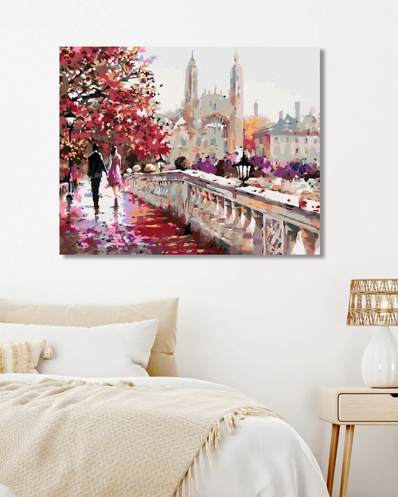 Diamond painting - CLARE BRIDGE IN ENGLAND (RICHARD MACNEIL)