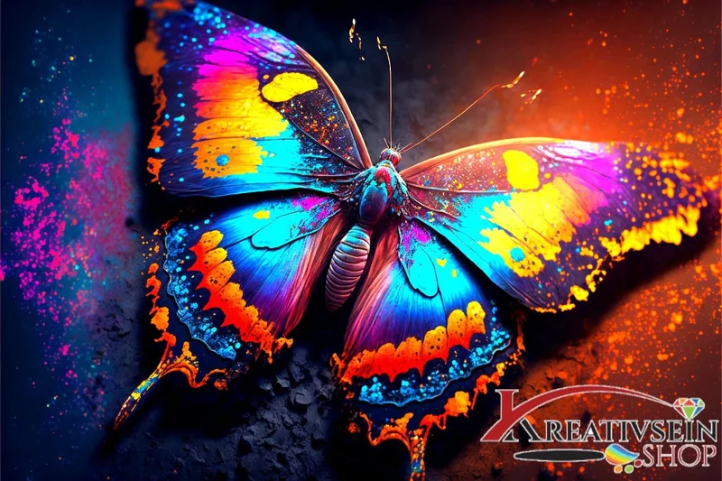 Schmetterling - 5D DIY Diamond Painting