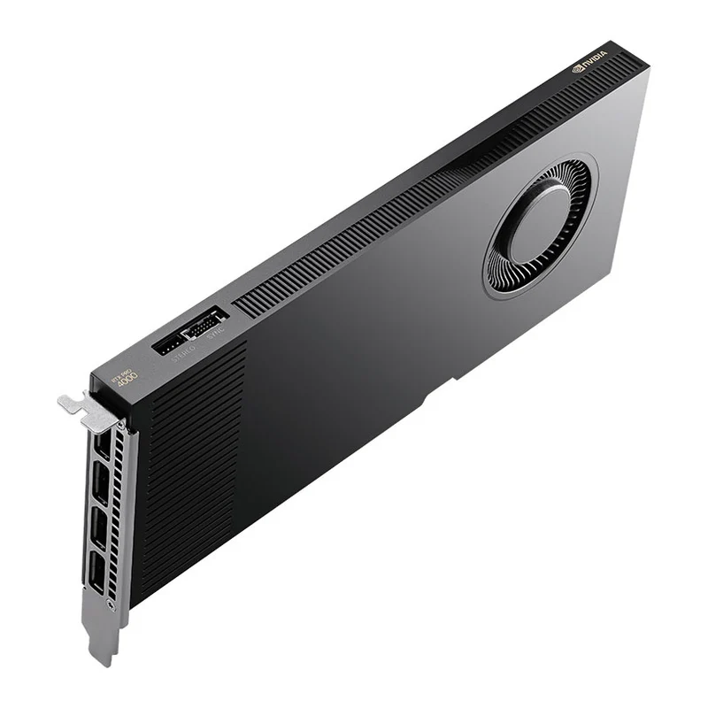 24GB PNY NVIDIA RTX PRO 4000, Blackwell, 8960 CUDA, 280 Tensor, 70 RT, GDDR7 ECC, PCIe 5.0(x16), 4x DP, OEM