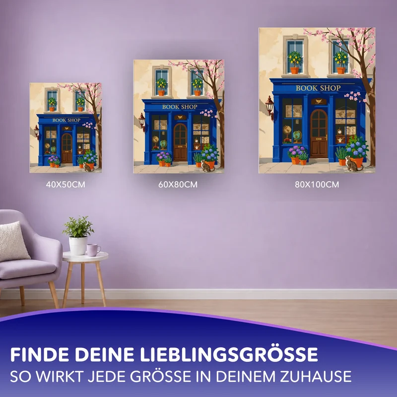 Malen nach Zahlen - Ein Zuhause für Geschichten