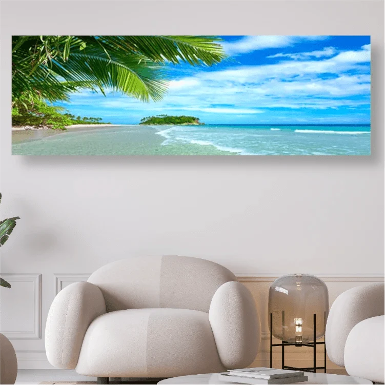 Meer, Strand & Palmen - 5D DIY Diamond Painting