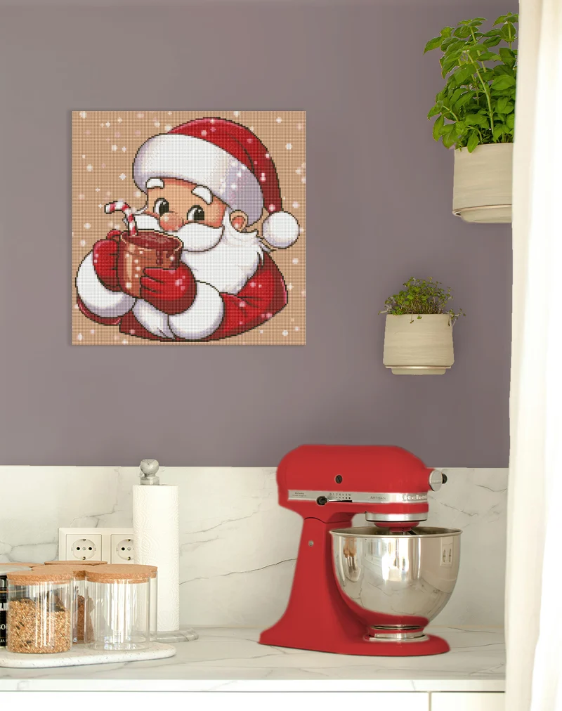 Diamond Painting - Snd création - Santa’s Cocoa Break