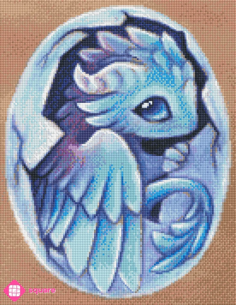 Diamond Painting - Alvia Alcedo - Air Dragon Hatchling