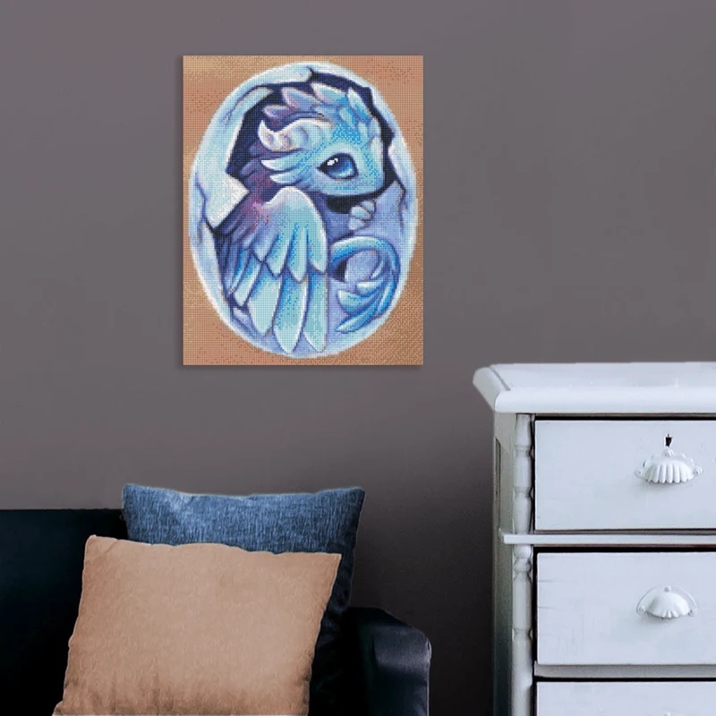 Diamond Painting - Alvia Alcedo - Air Dragon Hatchling