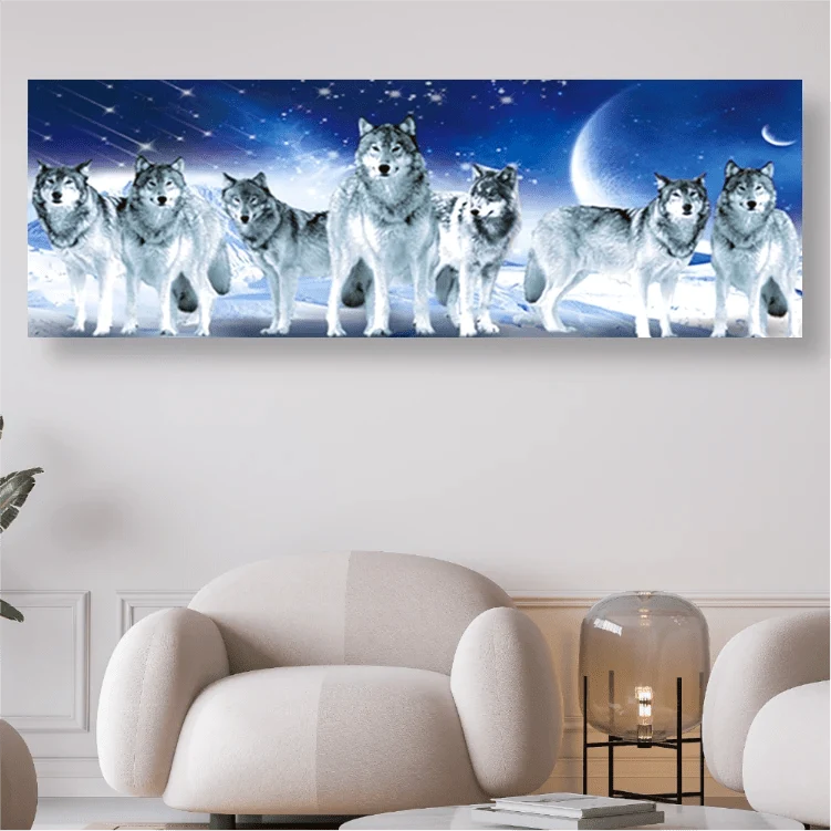 Wölfe - 5D DIY Diamond Painting