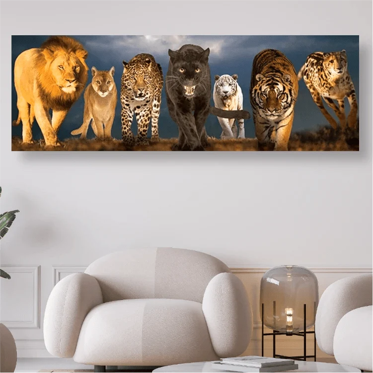 Raubkatzen - 5D DIY Diamond Painting