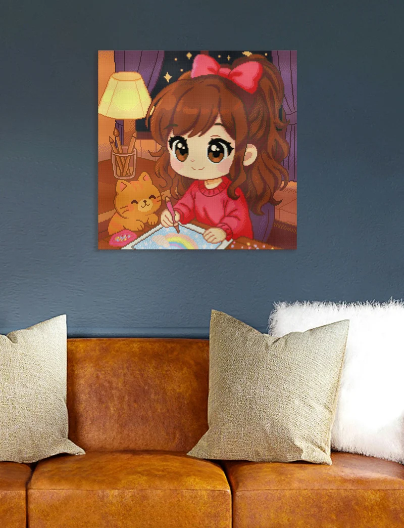 Diamond Painting - pandi_peachy - Sparkle Time Magic