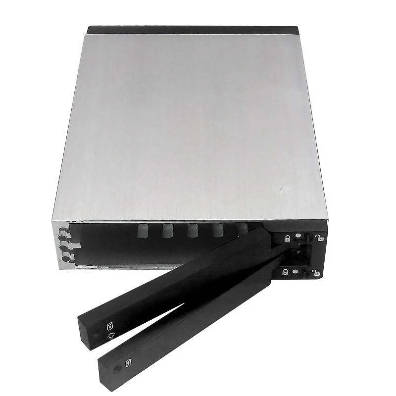 CRS 1 x 3.5" to 2 x 2.5" 12G + 6G SAS/SATA Hard Drive Backplane Caddy. * Trayless Design