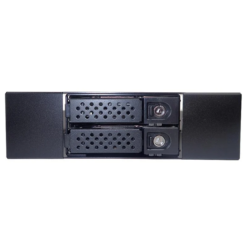 1 x 5.25" drive bay to 2 x 2.5" SFF hot swap bays, supporting 2 NVMe PCIe SSDs