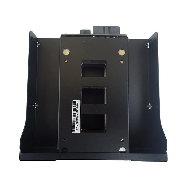 1 x 5.25" drive bay to 2 x 2.5" SFF hot swap bays, supporting 2 NVMe PCIe SSDs