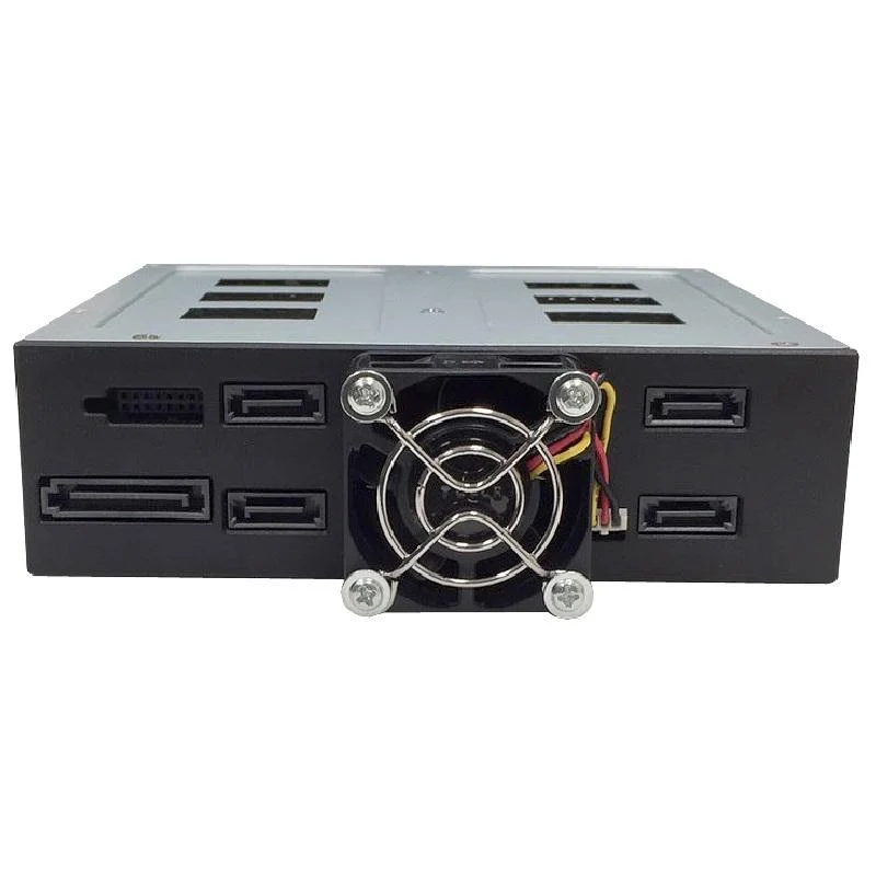 1 x 5.25" to 4 x 2.5" 12G + 6G SAS/SATA Hard Drive Backplane Caddy Hot-Swap Tray Design
