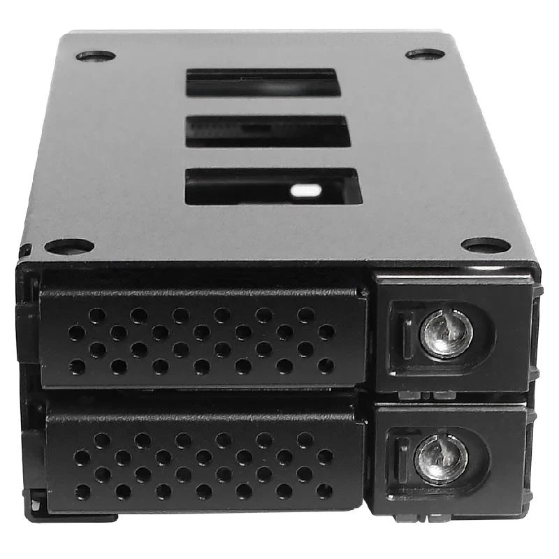 1/2 5.25 Drive Bay to 2 x 2.5" 12G (up to 15mm)