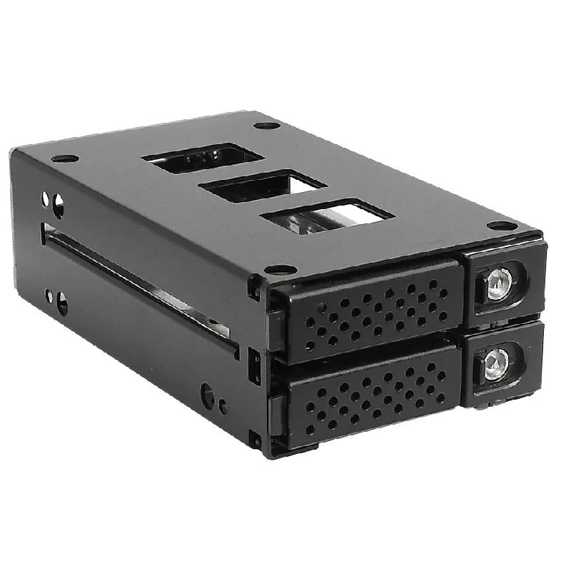 1/2 5.25 Drive Bay to 2 x 2.5" 12G (up to 15mm)