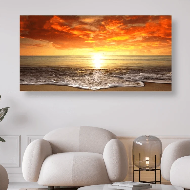 Sonnenuntergang am Meer - 5D DIY Diamond Painting