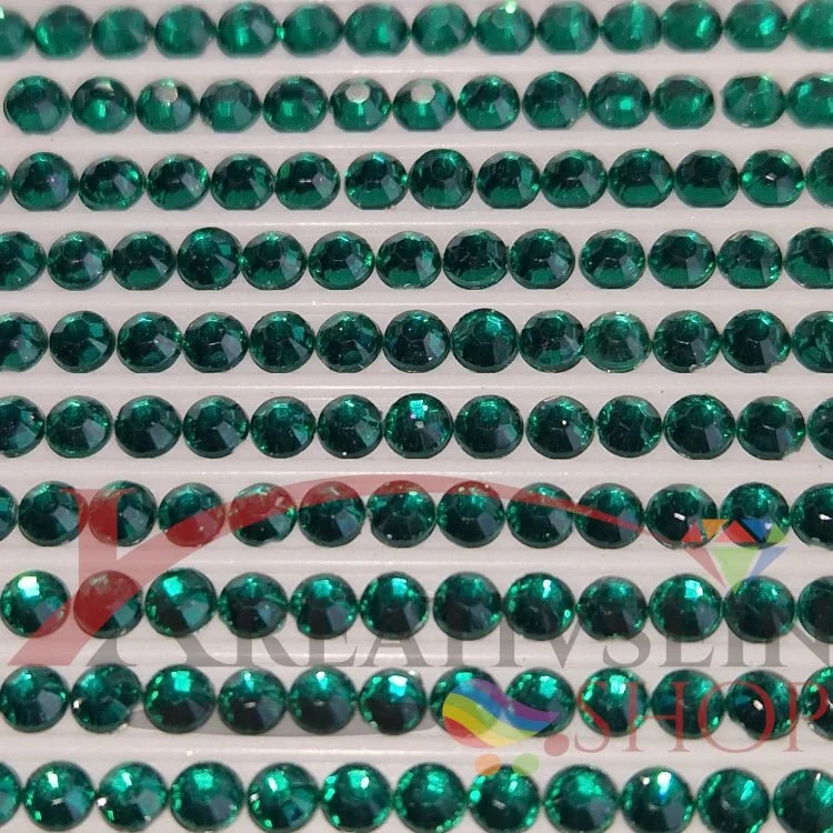 DMC 3816 Celadon Green - rund Steine - Strass - Diamond Painting
