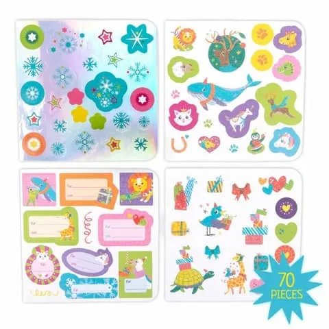 Magic Moments - Sticker Glitzer - Malbuch