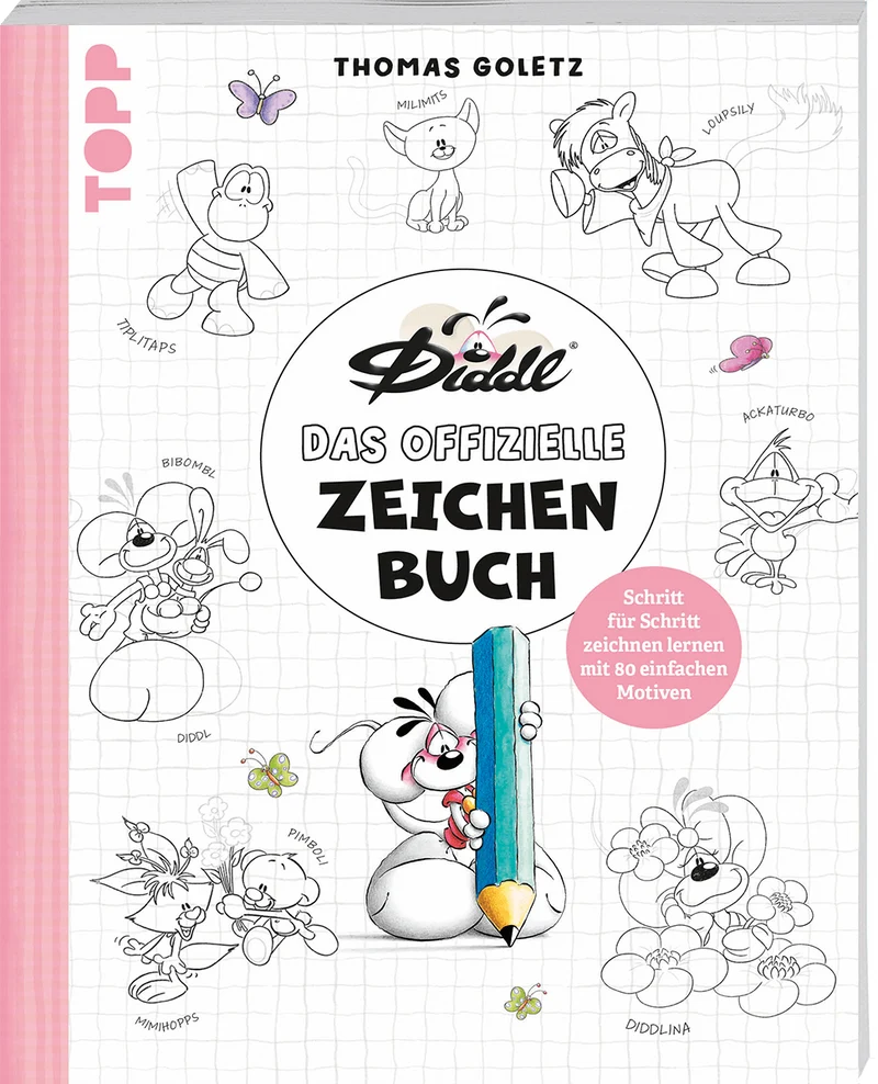 Die bunte Welt von DIDDL und seinen Freunden - Das offizielle Zeichenbuch