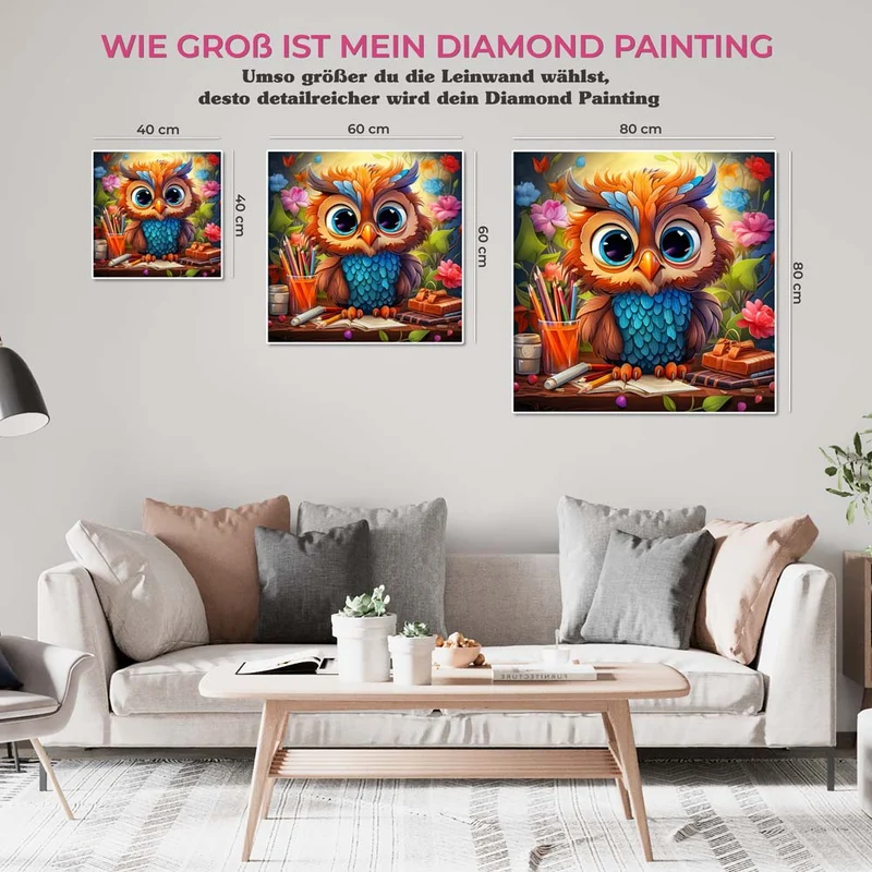 5D Diamond Painting – Paint With Owl