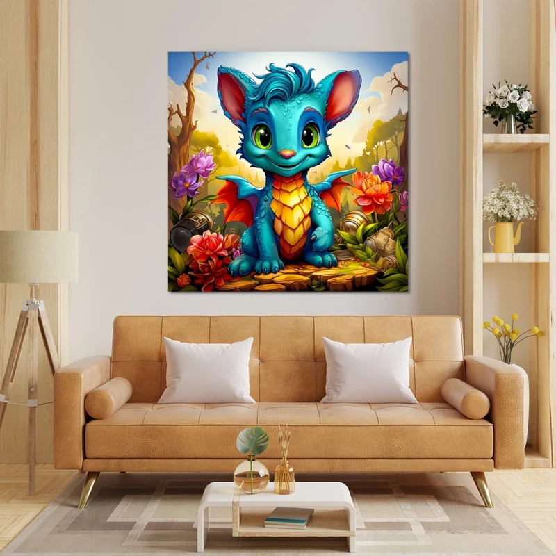 5D Diamond Painting – Walk With Dragon