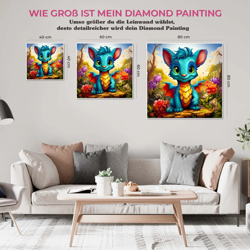 5D Diamond Painting – Walk With Dragon