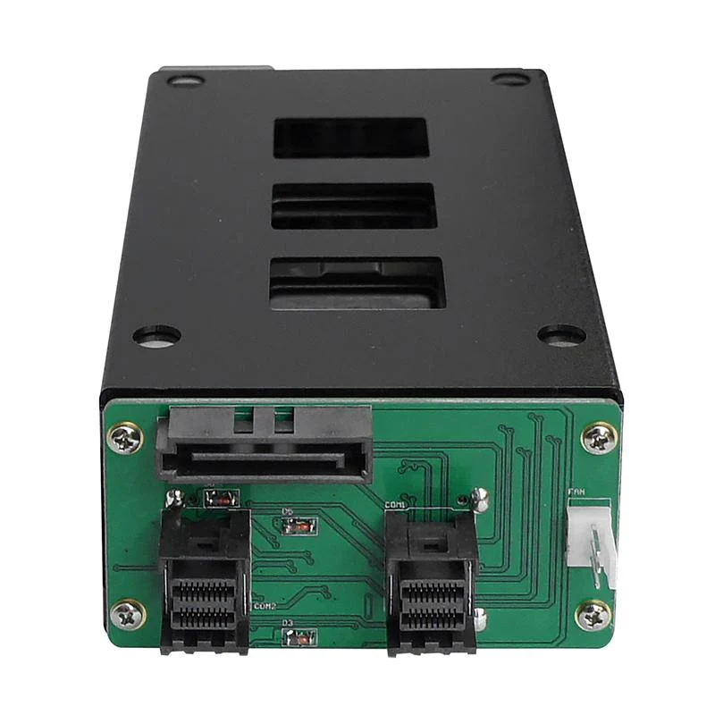 1/2 5.25 Drive Bay to 2 x 2.5" NVMe U.2 (up to 15mm)